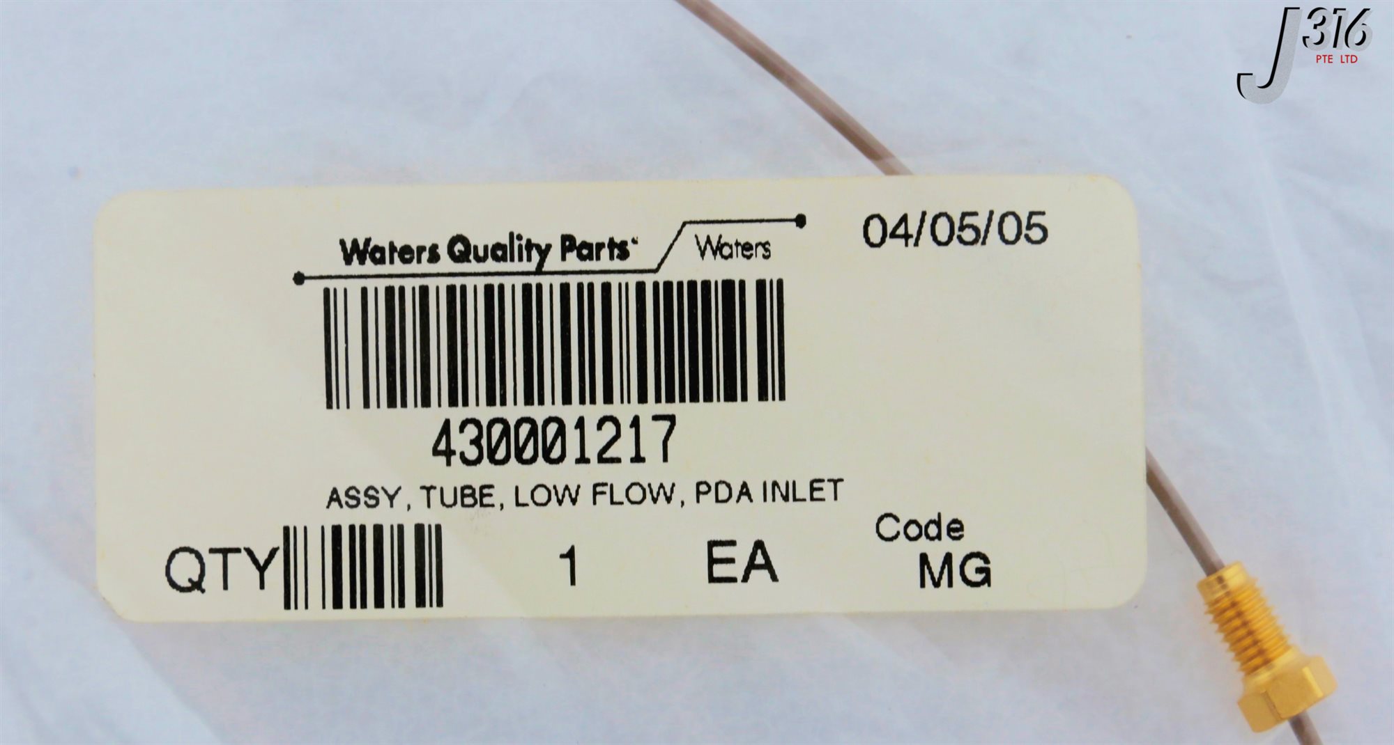 34002 WATERS ASSY, TUBE, LOW FLOW, PDA INLET (NEW) 430001217 | eBay